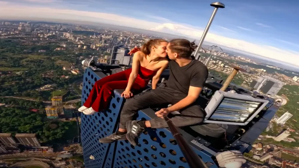 drone-shot-climbers-skyscraper-peak